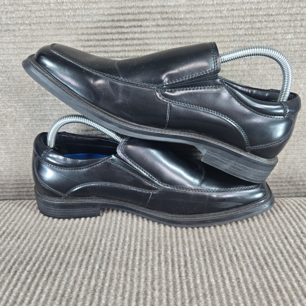 Dockers Mens 8M Black Slip Resistant Bicycle Toe Loafers 90-36974